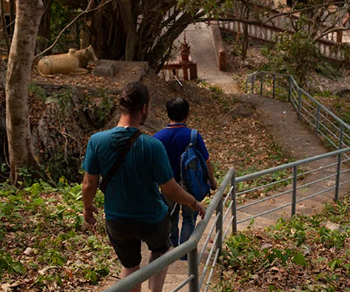 Vintage jeep adventure